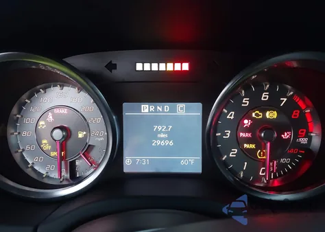 2012 Mercedes-Benz Sls Amg z USA, uszkodzony, nr VIN WDDRK7HA0CA007588